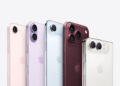 Linha de novos iPhones lançados pela Apple em imagem oficial