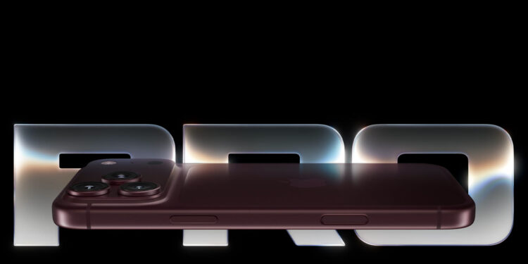 Imagem oficial do iPhone 18 Pro usada em matéria sobre preço dos iPhones no Brasil